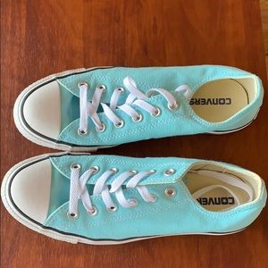 Mint Blue Converse
